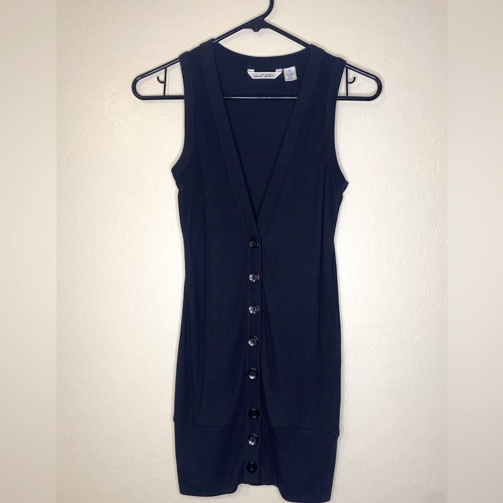 Sleeveless Tunic Cardigan